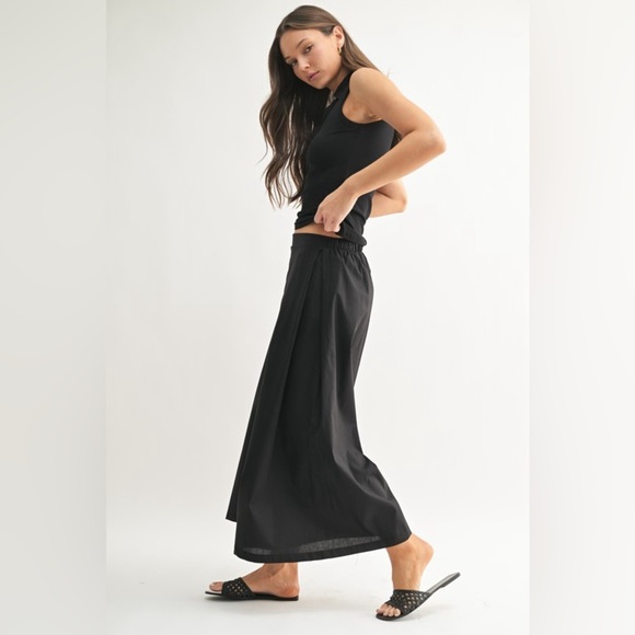 MB2 Mono B Spring Breeze Polo & Pants Set Black - Picture 2 of 5